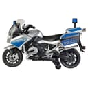 دراجة نارية شرطة كهربائية للاطفال بي ام دبليو 12 فولط فضي مايتس Myts Licensed 12V BMW Kids Police Motorbike