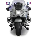 دراجة نارية شرطة كهربائية للاطفال بي ام دبليو 12 فولط فضي مايتس Myts Licensed 12V BMW Kids Police Motorbike