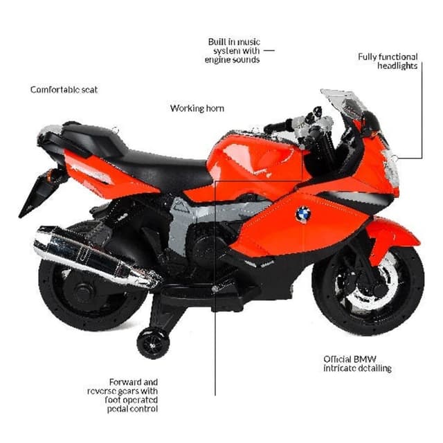 Myts Licensed BMW kids sports Motorbike Red