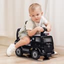 سيارة دفع مرسيدس بنز أكتروس لإطفاء الحرائق باللون الأسود من شركة مايتس  Myts Mercedes Benz Actros Fire Fighting Push Car Black