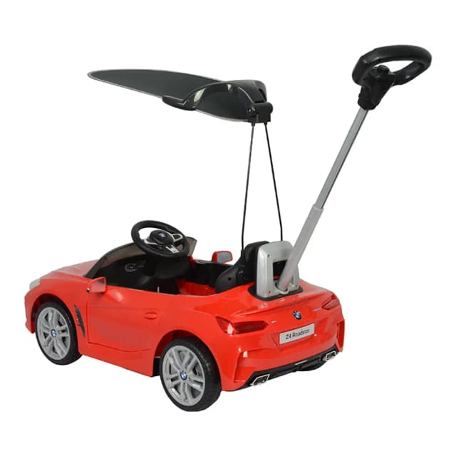 Myts Sports BMW Z4 push car with shade for kids Red