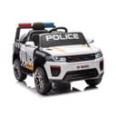 سيارة شرطة 12 فولت للأطفال باللون الأبيض من شركة مايتس Myts 12 Volts Police cruiser for Kids- White