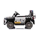 سيارة شرطة 12 فولت للأطفال باللون الأبيض من شركة مايتس Myts 12 Volts Police cruiser for Kids- White