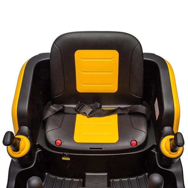 Myts Mini Engineer Remote Control Ride-On Excavator for Kids - Yellow