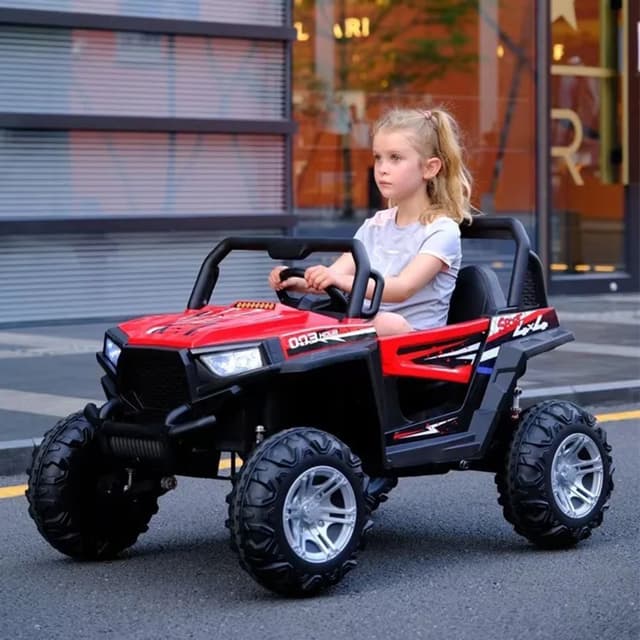 Myts Funky Kids' Off-Road Electric Ride-On Buggy - Red