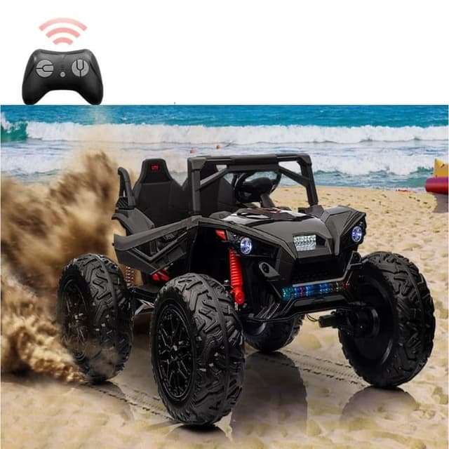 عربة جولف ATV باللون الأسود من شركة مايتس Myts ATV Golf Buggy UTV Black