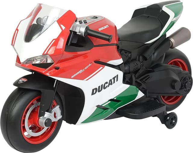 Myts Electric Ducati Sport Bike for Kids 12V Power-Packed Riding Fun- Red
