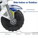 Myts Kids Electric Police Motorbike Power Adventure in One - White