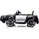 سيارة شرطة كهربائية للأطفال بقوة 12 فولت باللون الأسود من شركة مايتس Myts 12 Volts Kids Police Kids electric Car Black