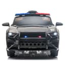 سيارة شرطة كهربائية للأطفال بقوة 12 فولت باللون الأسود من شركة مايتس Myts 12 Volts Kids Police Kids electric Car Black