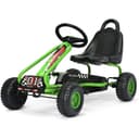 دراجة سباق باللون الأخضر من شركة مايتس Myts Pedalling Bike Go Kart Racer - Green
