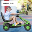 دراجة سباق باللون الأخضر من شركة مايتس Myts Pedalling Bike Go Kart Racer - Green