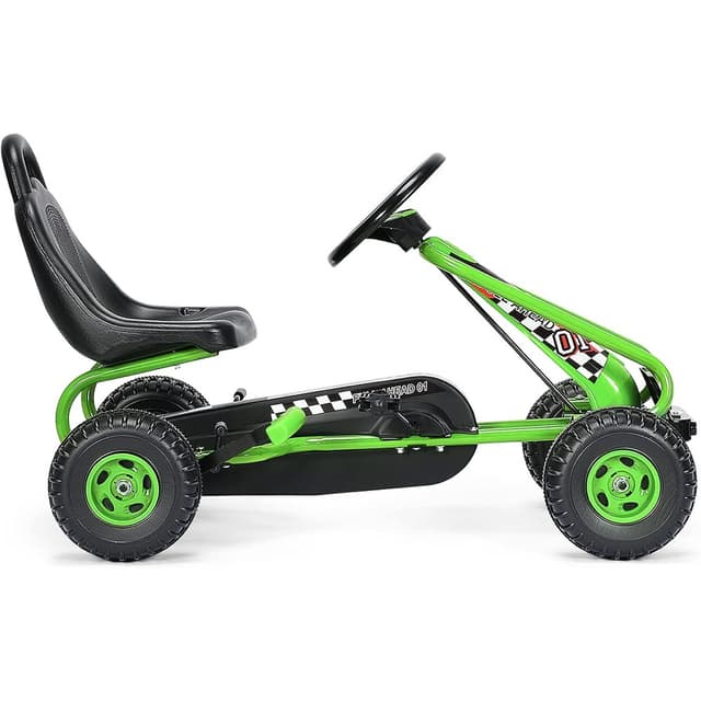 دراجة سباق باللون الأخضر من شركة مايتس Myts Pedalling Bike Go Kart Racer - Green