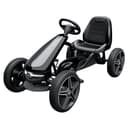سيارة سباق بيدالنج مرسيدس باللون الأسود من شركة مايتس Myts Pedalling Go Kart Racer Mercedes-Benz - Black