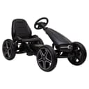سيارة سباق بيدالنج مرسيدس باللون الأسود من شركة مايتس Myts Pedalling Go Kart Racer Mercedes-Benz - Black