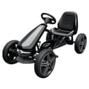 سيارة سباق بيدالنج مرسيدس باللون الأسود من شركة مايتس Myts Pedalling Go Kart Racer Mercedes-Benz - Black
