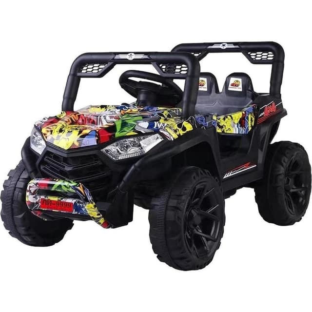 Myts 12 Volts Rideon Buggy Thump - Yellow Multicolor - 714532