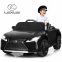 سيارة لكزس LC500 باللون الأسود من شركة مايتس Myts 12Volts Kids LC Lexus For kids Black