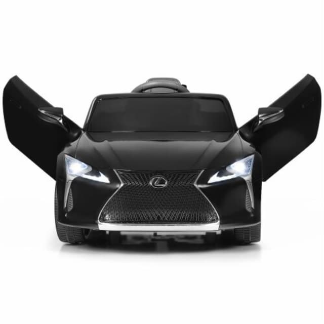 سيارة لكزس LC500 باللون الأسود من شركة مايتس Myts 12Volts Kids LC Lexus For kids Black