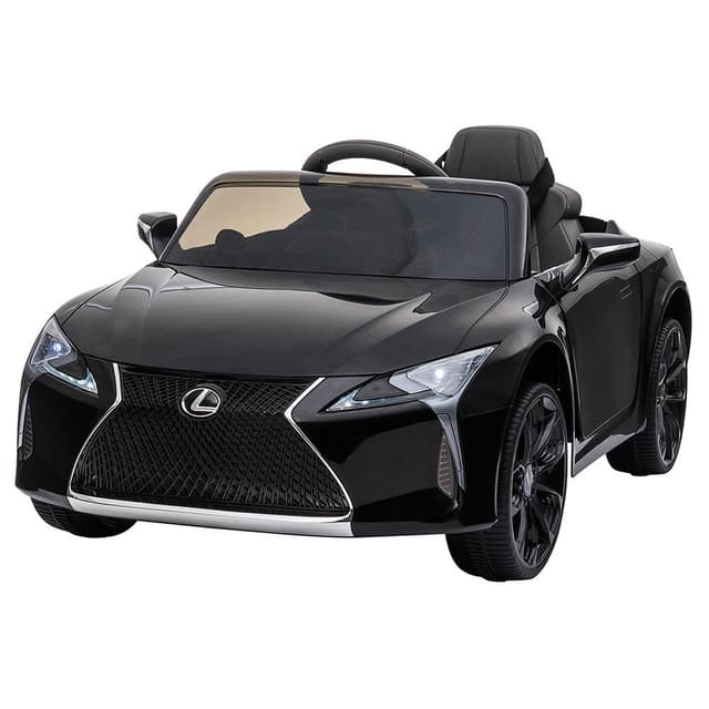 سيارة لكزس LC500 باللون الأسود من شركة مايتس Myts 12Volts Kids LC Lexus For kids Black