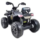 Myts ATV Quad Kids Electric Rideon 4-Wheeler Bike Black