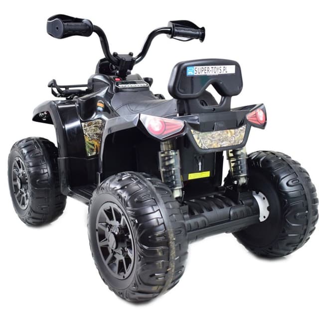 Myts ATV Quad Kids Electric Rideon 4-Wheeler Bike Black