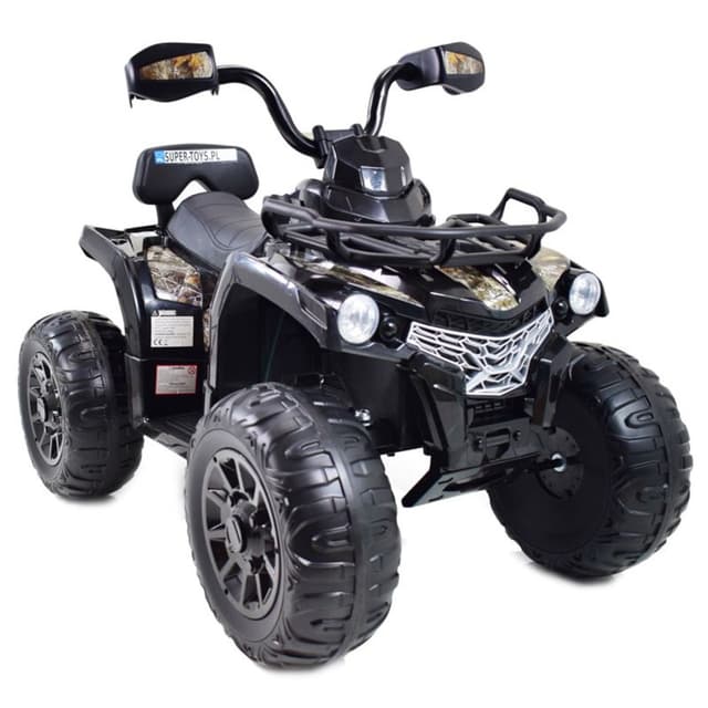 Myts ATV Quad Kids Electric Rideon 4-Wheeler Bike Black