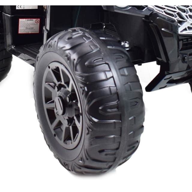 Myts ATV Quad Kids Electric Rideon 4-Wheeler Bike Black