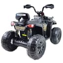 Myts ATV Quad Kids Electric Rideon 4-Wheeler Bike Black