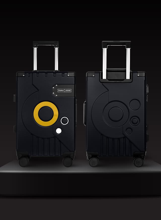 Para John Cabin Luggage with Self-rebound Handle and Spinner Wheels 20 Inch