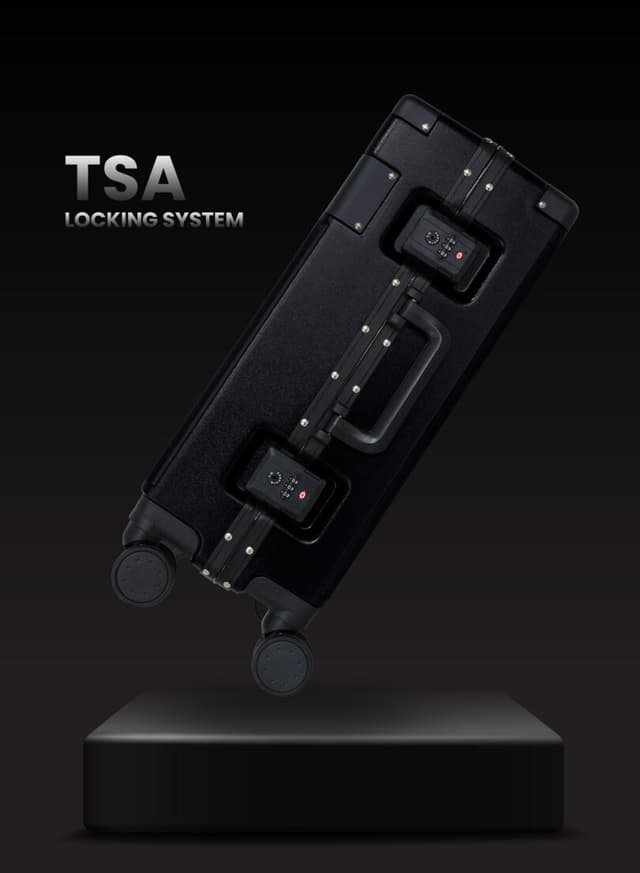 Para John Cabin Luggage with Self-rebound Handle and Spinner Wheels 20 Inch