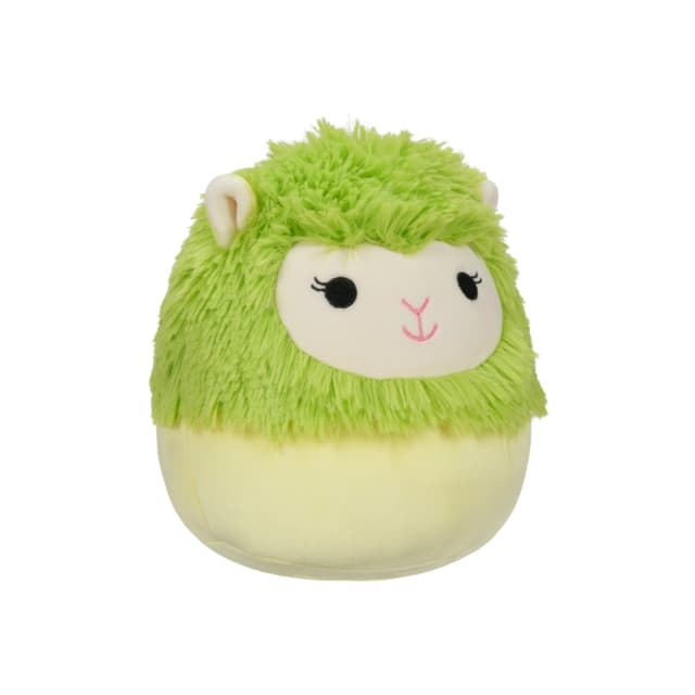 7.5 inch Little Plush Cavaleri Lime Green Alpaca Officially Licensed Kellytoy Plush Toy Colorful Soft Gift for Kids Girls & Boys Washable Squishy Stuff Toy Multicolor All Age - 715919