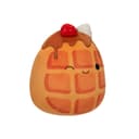 دمية محشوة من القطيفة على شكل وايفر وافل صغيرة الحجم 7,5 بوصة لعبة قطيفة ملونة ناعمة هدية للاطفال البنات والاولاد قابلة للغسل لعبة اسفنجية متعددة الالوان لجميع الاعمار من سكويشمالوز 7.5 inch Little Plush Weaver Waffle Officially Licensed Kellytoy Plush Toy Colorful Soft Gift for Kids Girls Boys Washable Squishy Stuff Toy Multicolor All Age