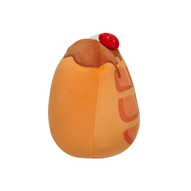 دمية محشوة من القطيفة على شكل وايفر وافل صغيرة الحجم 7,5 بوصة لعبة قطيفة ملونة ناعمة هدية للاطفال البنات والاولاد قابلة للغسل لعبة اسفنجية متعددة الالوان لجميع الاعمار من سكويشمالوز 7.5 inch Little Plush Weaver Waffle Officially Licensed Kellytoy Plush Toy Colorful Soft Gift for Kids Girls Boys Washable Squishy Stuff Toy Multicolor All Age