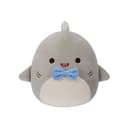 7.5 inch Little Plush Gordon Gry Shark Blu Bowtie Officially Licensed Kellytoy Plush Toy Colorful Soft Gift for Kids Girls & Boys Washable Squishy Stuff Toy Multicolor All Age - 979001