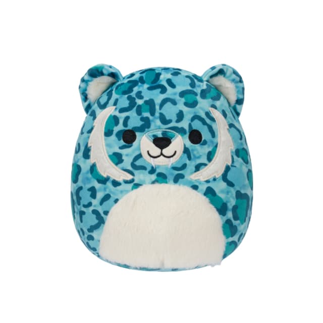 7.5 inch Little Plush Griff inch Aqua Saber Tooth Tiger Officially Licensed Kellytoy Plush Toy Colorful Soft Gift for Kids Girls & Boys Washable Squishy Stuff Toy Multicolor All Age - 979003