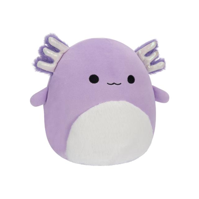 7.5 inch Little Plush Monica the Purple Axolotl with Fuzzy Belly Officially Licensed Kellytoy Plush Toy Colorful Soft Gift for Kids Girls & Boys Washable Squishy Stuff Toy Multicolor All Age - SW1hZ2U6MzQ3OTAxNw==