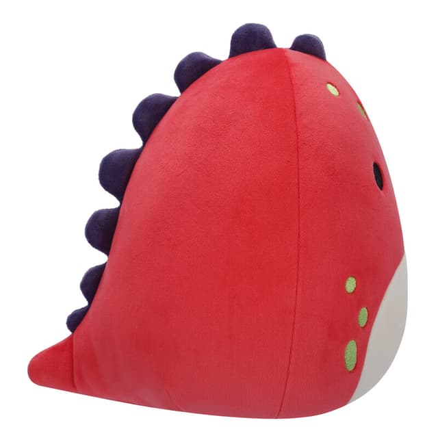 دمية محشوة للأطفال دولان 7.5 بوصة أحمر وأصفر سكويشمالوز Squishmallows Dolan Dino Plush Toy