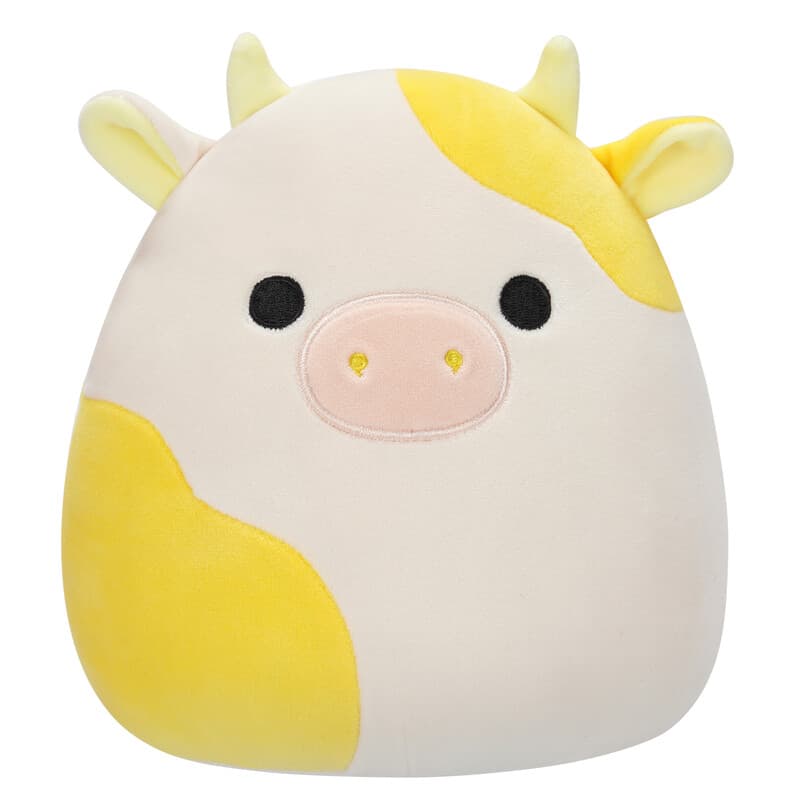 Squishmallows Little Plush 7.5 inch Bodie Yellow and White Cow Officially Licensed Kellytoy Plush Toy Colorful Soft Gift for Kids Girls & Boys Washable Squishy Stuff Toy Multicolor All Age