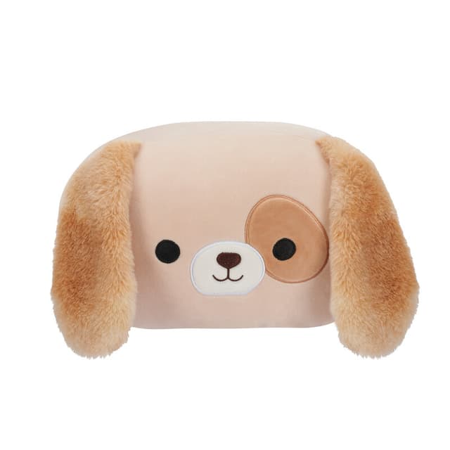 Squishmallows Medium Plush 12 inch Harris Brown Dog with Spotted Eye Stackables Officially Licensed Kellytoy Plush Toy Colorful Soft Gift for Kids Girls & Boys Washable Squishy Stuff Toy Multicolor All Age