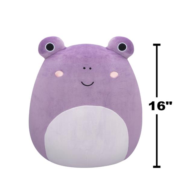 16 inch Large Plush Philomena Purple Toad with Purple Belly Officially Licensed Kellytoy Plush Toy Colorful Soft Gift for Kids Girls & Boys Washable Squishy Stuff Toy Multicolor All Age - SW1hZ2U6MzQ3ODkyNA==