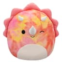 دمية محشوة للأطفال ترينيتي 16 بوصة وردي سكويشمالوز Squishmallows Trinity Tie Dye Triceratops Plush Toy