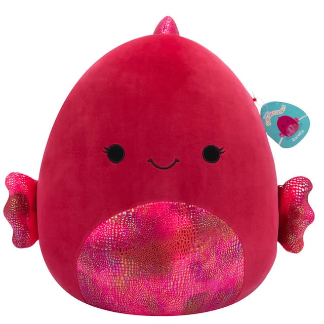 Order Squishmallows Large Plush 16 inch Barella Raspberry Betta Fish ...