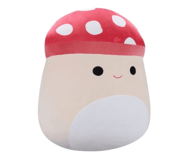 14 inch Large Plush Malcolm Red Spotted Mushroom Officially Licensed Kellytoy Plush Toy Colorful Soft Gift for Kids Girls & Boys Washable Squishy Stuff Toy Multicolor All Age - SW1hZ2U6MzQ3ODk3Mw==