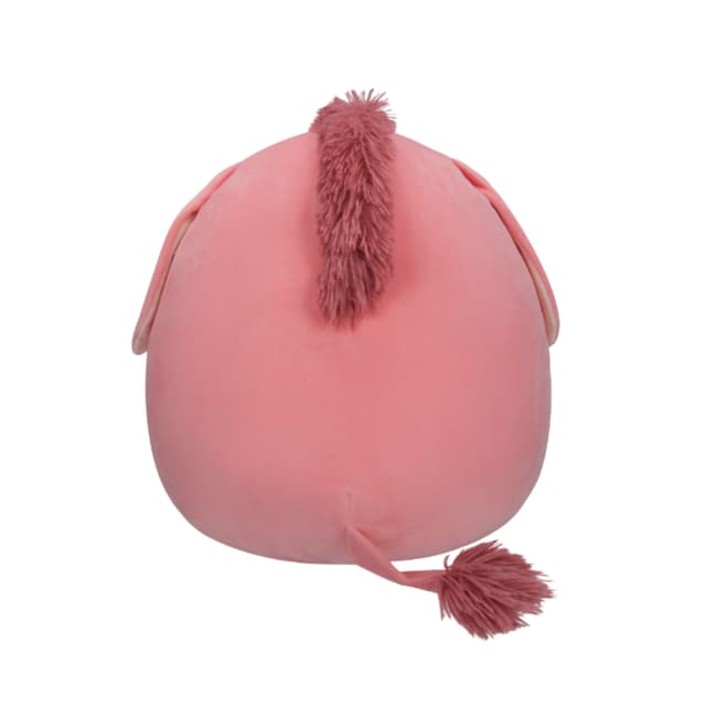 دمية محشوة للأطفال بشخصية حمار 14 بوصة وردي سكويشمالوز Squishmallows Donkey Plush Toy