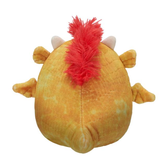 Squishmallows Little Plush 5 inch Dieric Yellow Textured Dragon with Red Hair Officially Licensed Kellytoy Plush Toy Colorful Soft Gift for Kids Girls & Boys Washable Squishy Stuff Toy Multicolor All Age