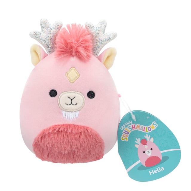 Squishmallows Little Plush 5 inch Helia Pink Kirin Officially Licensed Kellytoy Plush Toy Colorful Soft Gift for Kids Girls & Boys Washable Squishy Stuff Toy Multicolor All Age - SW1hZ2U6MzQ3ODYwMQ==