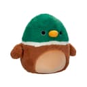 12 inch Fuzzamallows Medium Plush Avery Mallard Duck Officially Licensed Kellytoy Plush Toy Colorful Soft Gift for Kids Girls & Boys Washable Squishy Stuff Toy Multicolor All Age - 715976