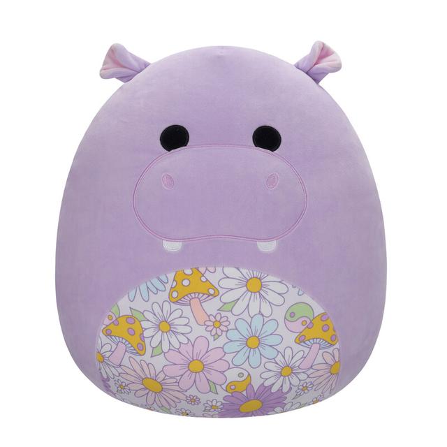 Squishmallows Large Plush 14 inch Hanna Purple Hippo with Floral Belly Officially Licensed Kellytoy Plush Toy Colorful Soft Gift for Kids Girls & Boys Washable Squishy Stuff Toy Multicolor All Age - SW1hZ2U6MzQ3ODY0OQ==