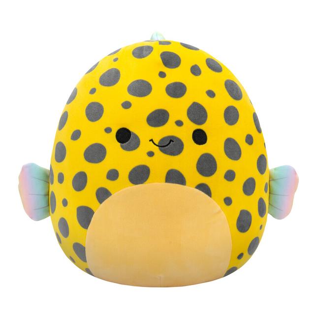 Squishmallows Large Plush 14 inch Dayton Yellow Boxfish Officially Licensed Kellytoy Plush Toy Colorful Soft Gift for Kids Girls & Boys Washable Squishy Stuff Toy Multicolor All Age - SW1hZ2U6MzQ3ODY2MA==